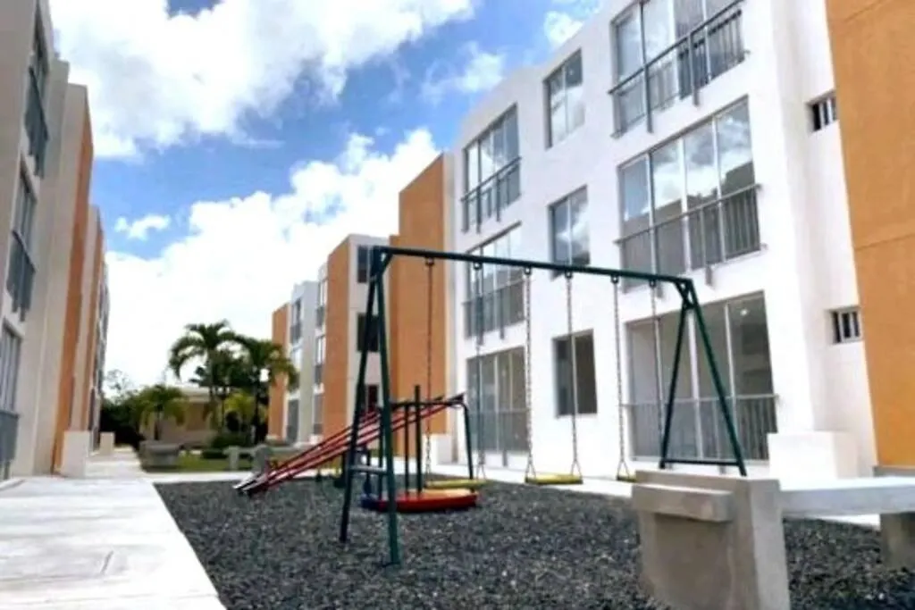 Los Jardines 1 De Pueblo Bavaro 3 Bedroom 2 Bath Apt With Free Parking Punta Cana Lägenhet